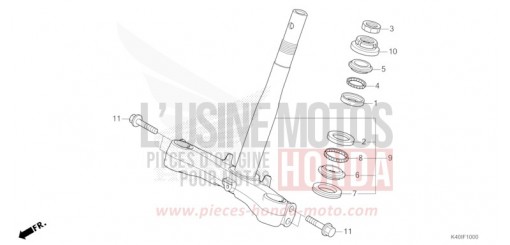 STEERING STEM NSS125ADT de 2026